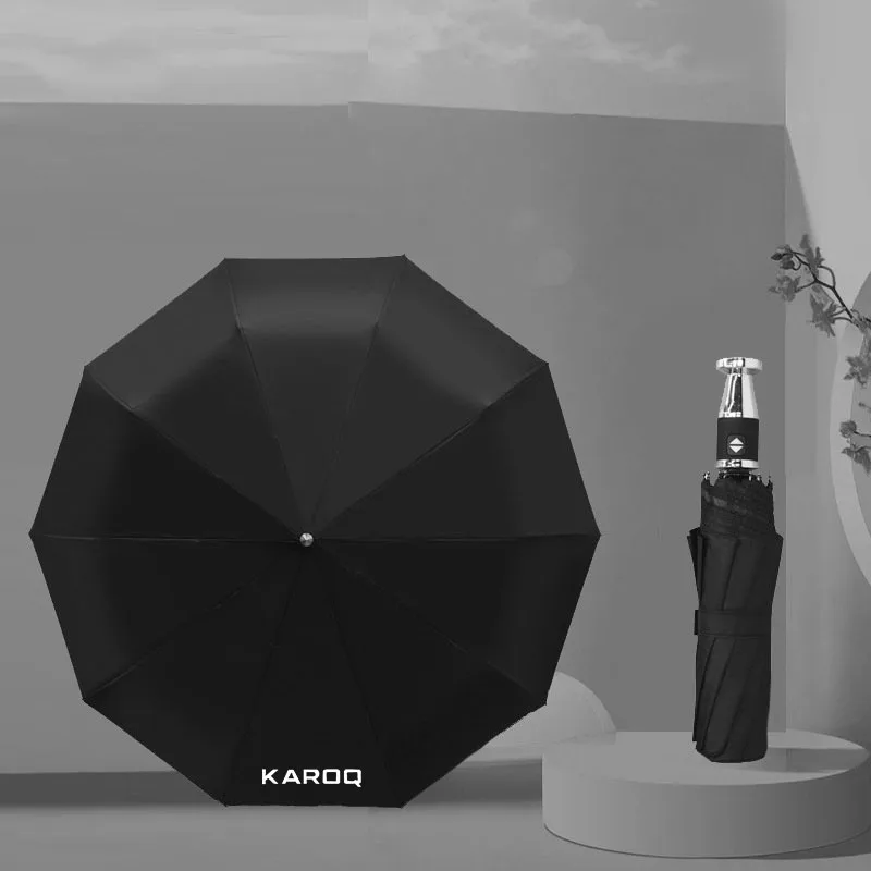Автомобильный складной зонт портативный автоматический от солнца для Skoda Karoq NU7