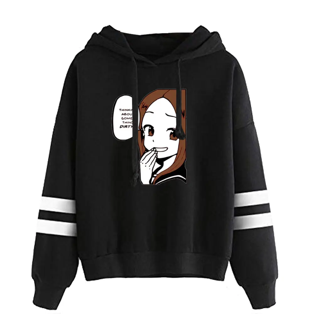 

2022 Новое поступление аниме Harajuku Takagi San Толстовка Merch Толстовка Свитшот крутая Повседневная Уличная одежда пуловер Одежда
