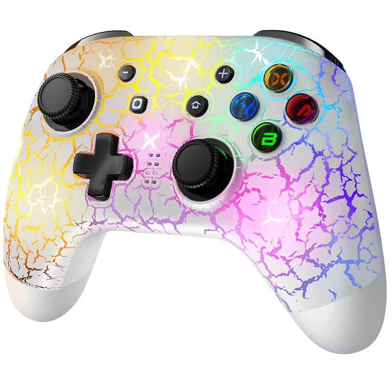 Геймпад EasySMX 9124 Игровой Контроллер Bluetooth Эффект RGB Совместимый С Nintendo Switch