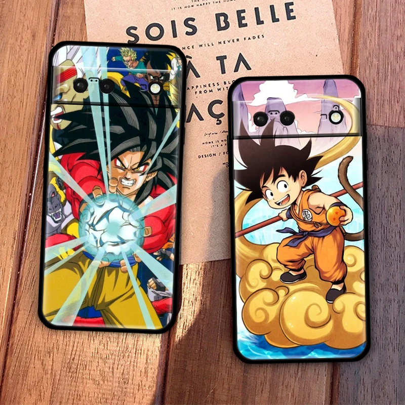 Противоударный чехол Dragon Ball DBZ для Google Pixel 7 6 Pro 6a 5 5a 4 4a XL | Мобильные телефоны и