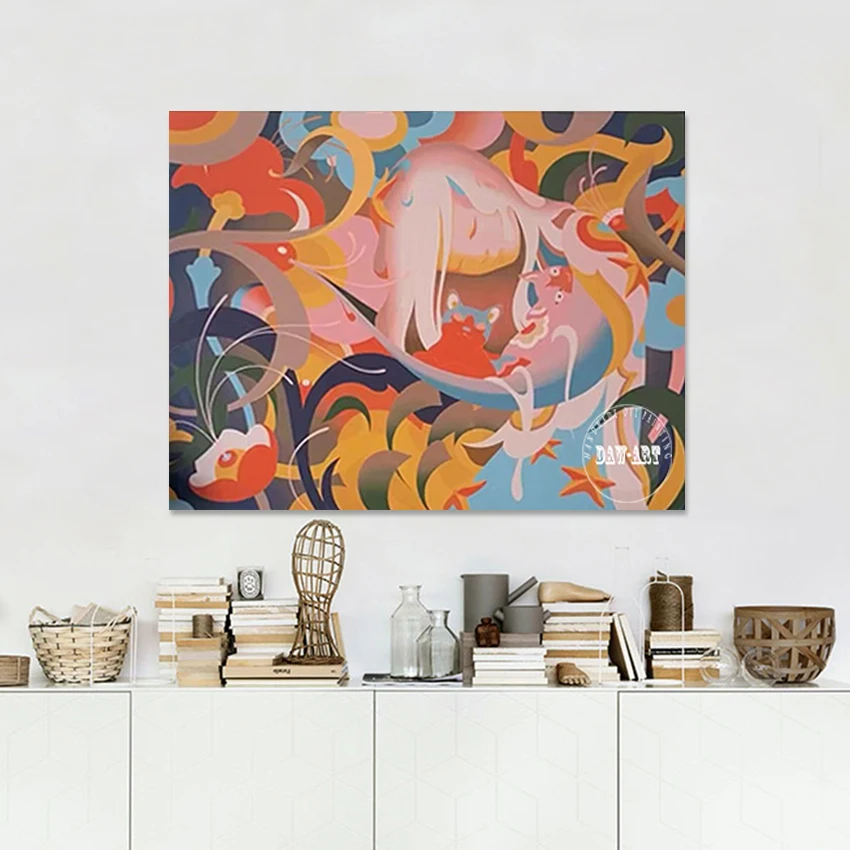 Абстрактная картина маслом MYT