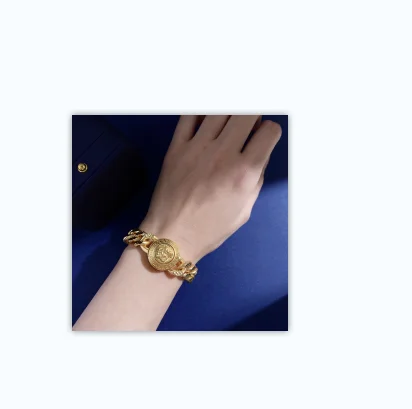 European and American fashion thick chain headdress Necklace Bracelet