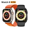 2023 Smart Watch Ultra Series 8 NFC 49mm Smartwatch Men Women Bluetooth Call Waterproof Wireless Charging HD Screen for Apple 1
