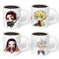 japanese anime demon slayer theme ceramic mugs cup milk coffee mug gift for friend