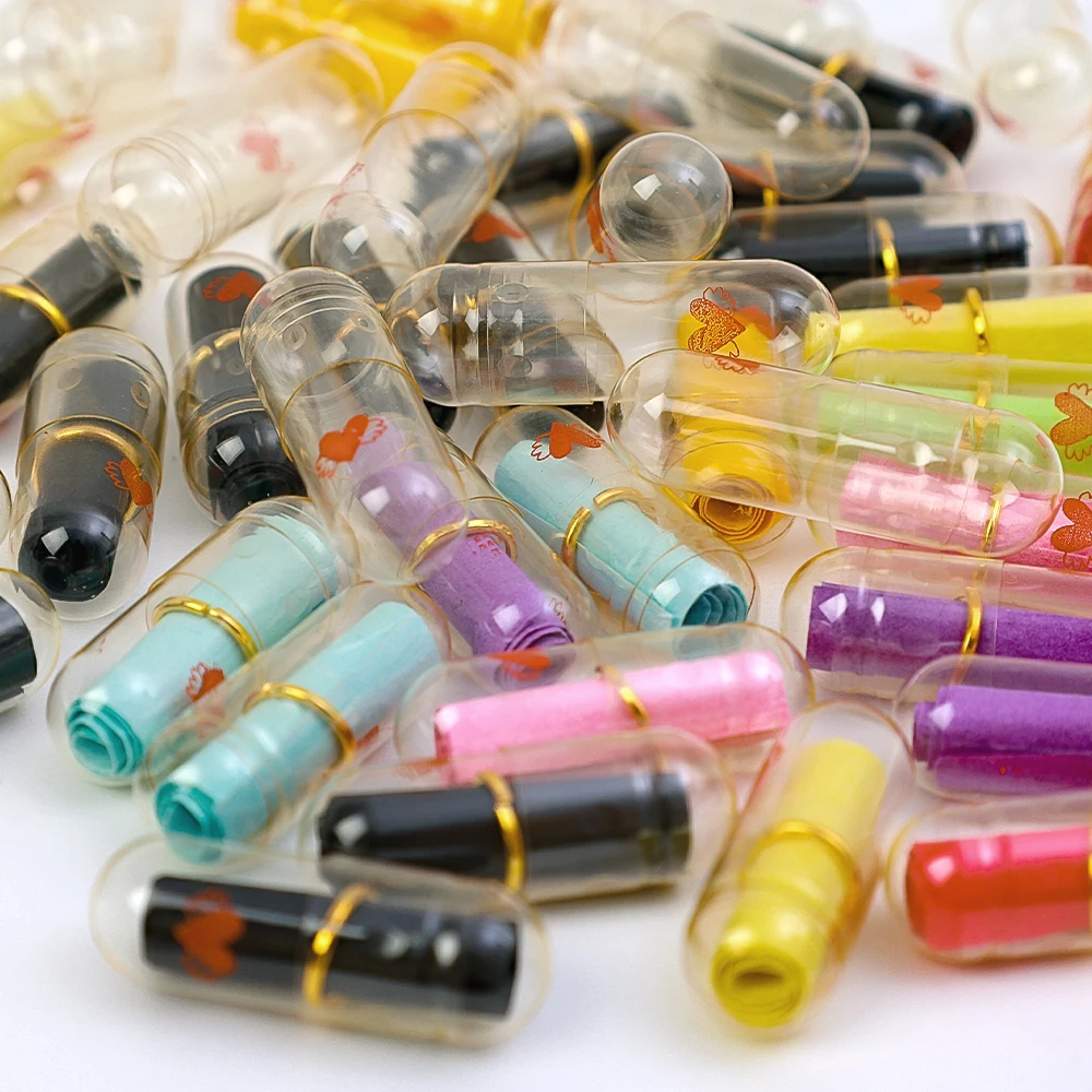 100 шт. капсулы для сообщений на свадьбу вечеринку День Святого Валентина