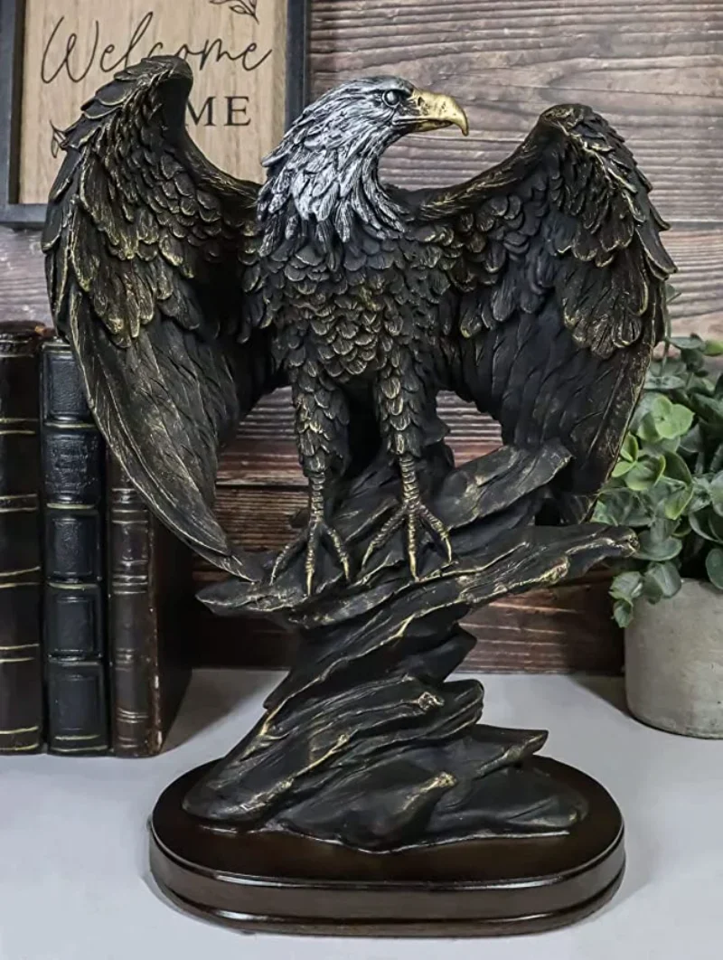 

Женская Коллекционная декоративная статуя орла, домашний декор, Офисная декоративная статуя, художественное украшение, подарок на день рождения