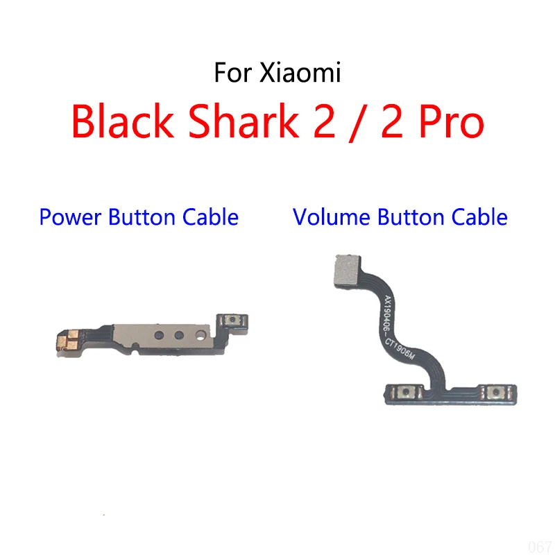 

Power Button Switch Volume Mute Button On / Off Flex Cable For Xiaomi Mi Black Shark 2 Pro