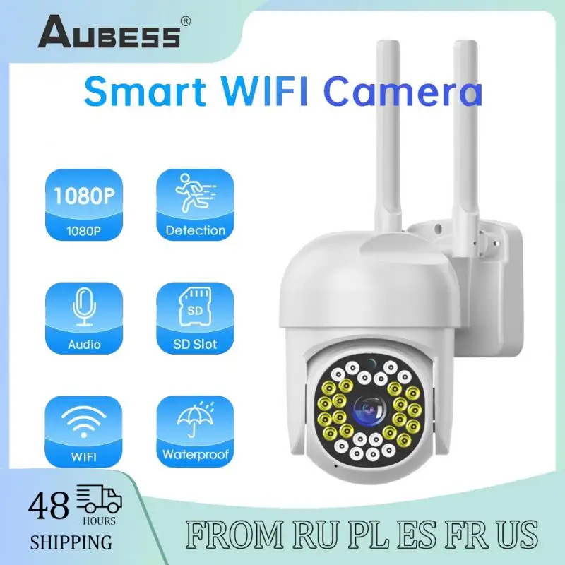 

IP-камера 1080P для умного дома, Wi-Fi, 2 светодиода, ночное видение