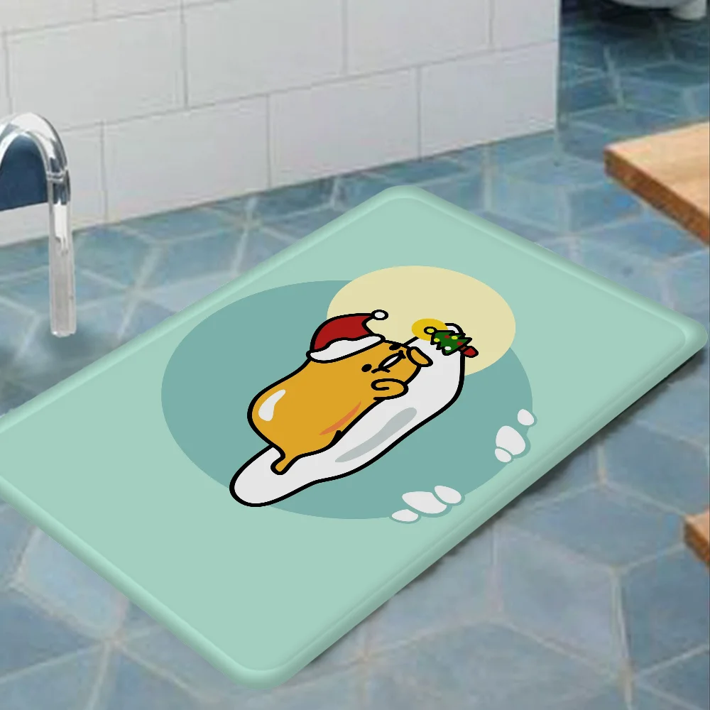 Gudetama Floor Mat Nordic Style Home Doormat Bathroom-Toilet Mats Bedroom Hotel Decor
