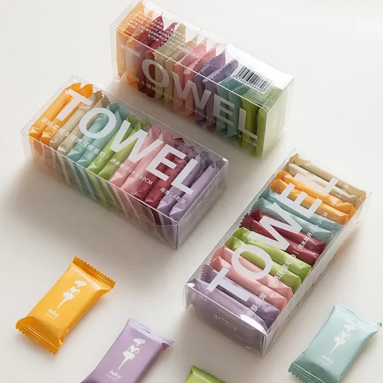 

Оптовая продажа, полотенца из сжатого хлопка для путешествий, портативное одноразовое сжатое полотенце