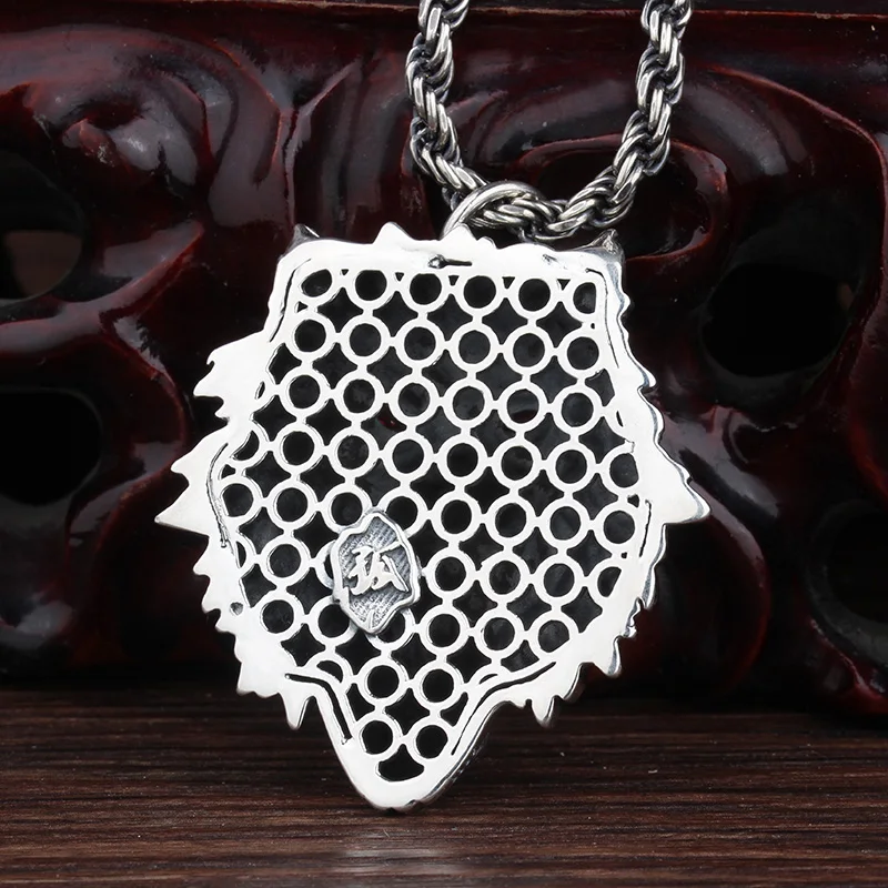 Под заказ серебро 925 пробы мужские украшения в стиле хип-хоп богородие Нино Иисус