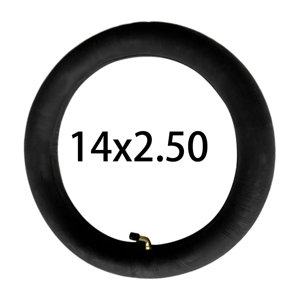 

14x2.125/2.50 E-Bike Inner Tires Inflatable Inner Tube With Bent Valve Stem For Electric Bicycle Tyre Butyl Rubber Tube Tire