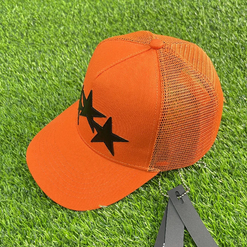 

2022 Summer Star Pattern Baseball Cap HIgh Quality Leisure Outdoor Embroidered Cap Sunscreen Gorras Para Mujer Hat For Men