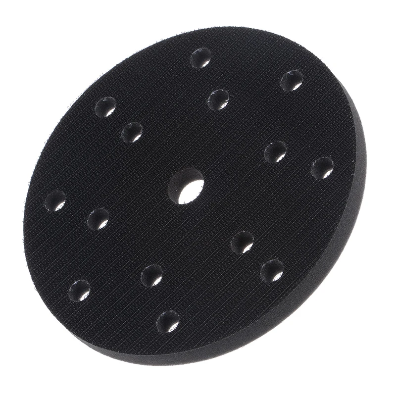 

6 Inch 152mm Multi Hole Sponge Interface Pad Hook and Loop Protection Disc Power Tool for Sander Sanding Pad Polishing Grinding