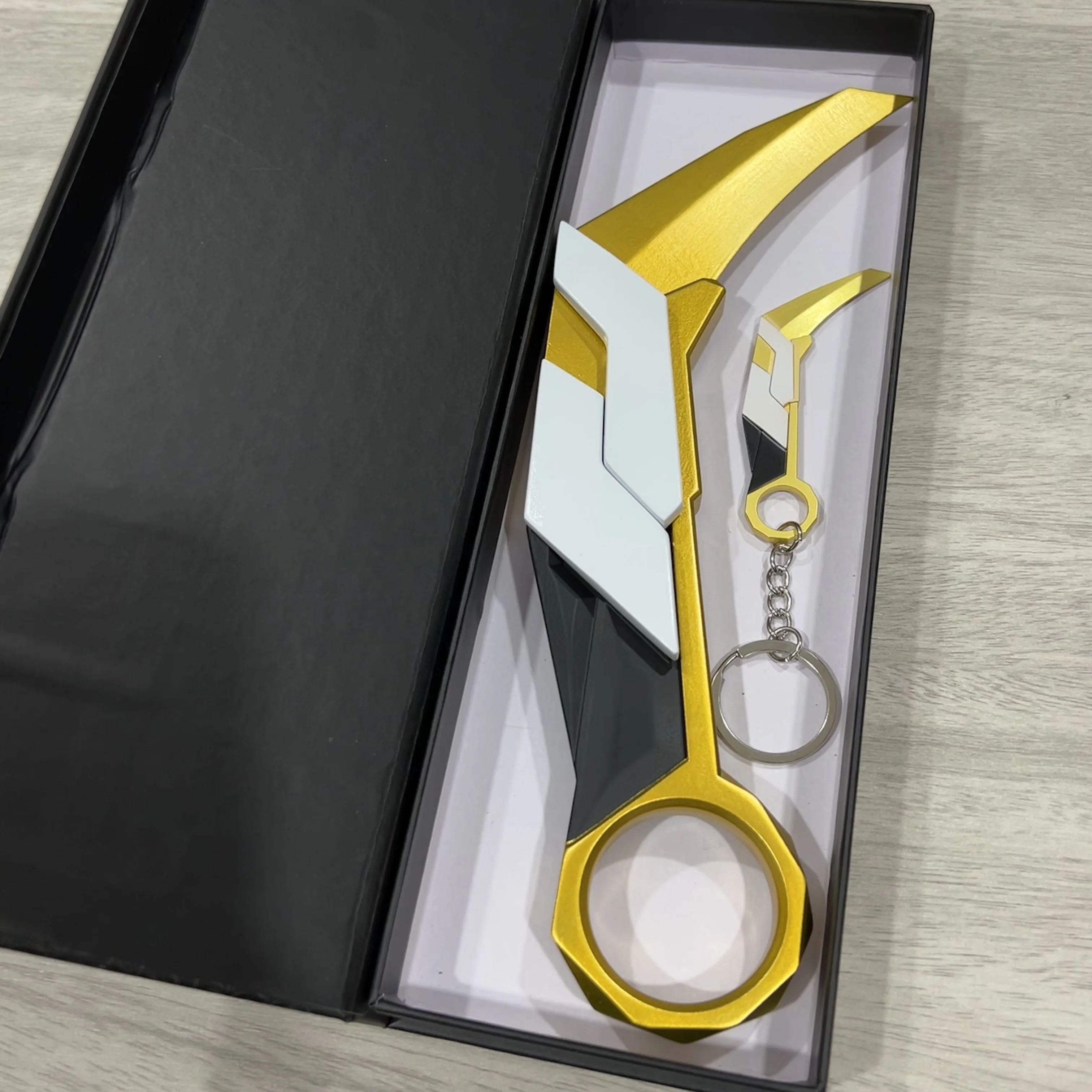 

Valorant Prime Karambit Tactical Knife Melee Pvc Cosplay Game Weapon Model Prime//2.0 Collection Samurai Sword Katana Kid Toy