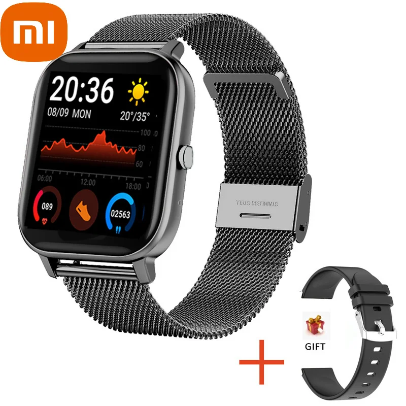 

Xiaomi Bluetooth Call Smartwatches Women Full Touch Bracelet Fitness Tracker Blood Pressure for Smart Clock Men Smart Watch