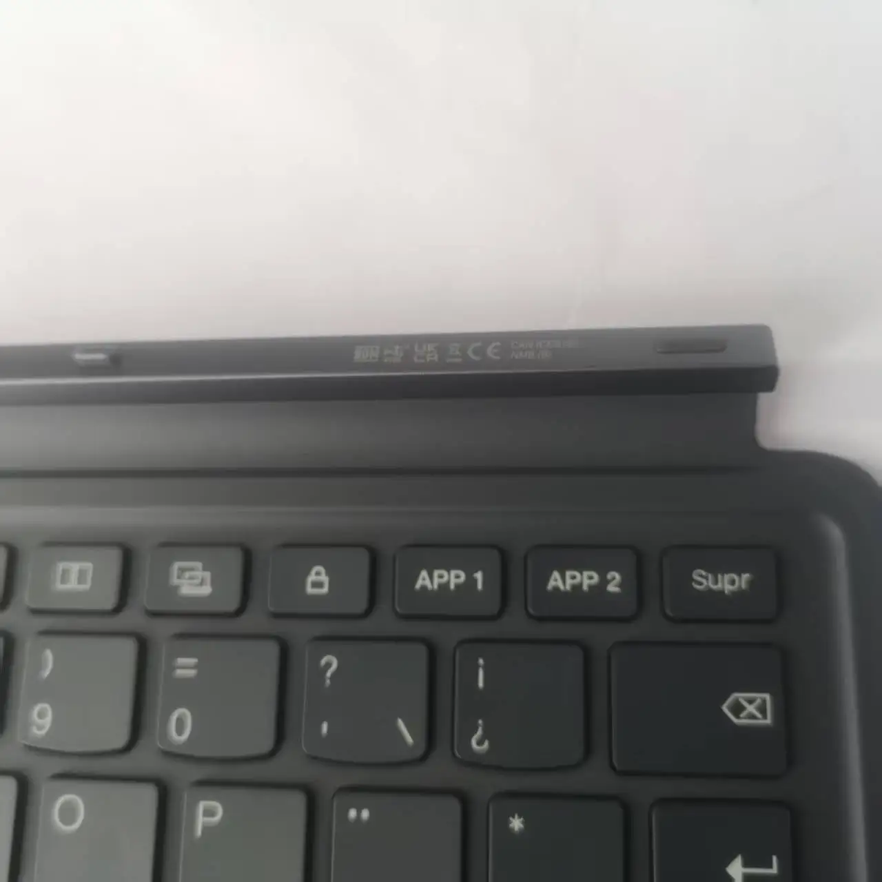 Новая магнитная клавиатура для планшета KB566U для Lenovo Xiaoxin Pad Pro 2025 12.7 дюймов 2-го поколения TB375FC с поддержкой испанского и швейцарского языков (art.: 3920da654ebd4) - 3920da654ebd4