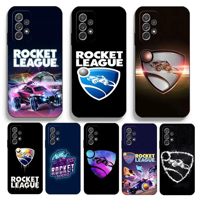 

Rocket League Phone Case For Samsung A10 A22 A01 A02 A6s A11 A12 A20 A21 A6 A7 A8 2018 A2 Black Soft Silicone Cover