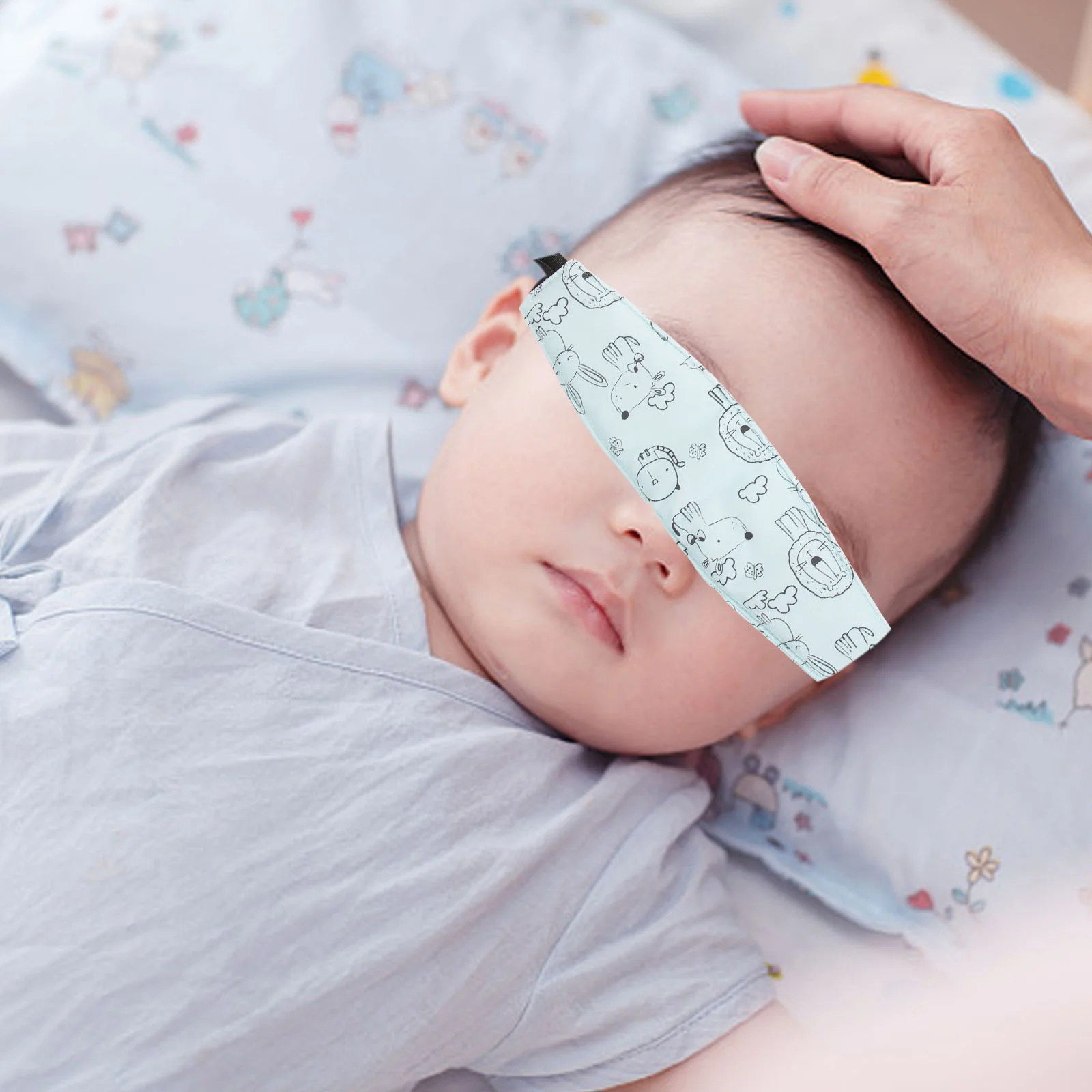 3 шт. защитный ремень для детской коляски повязка на голову тележки маска сна