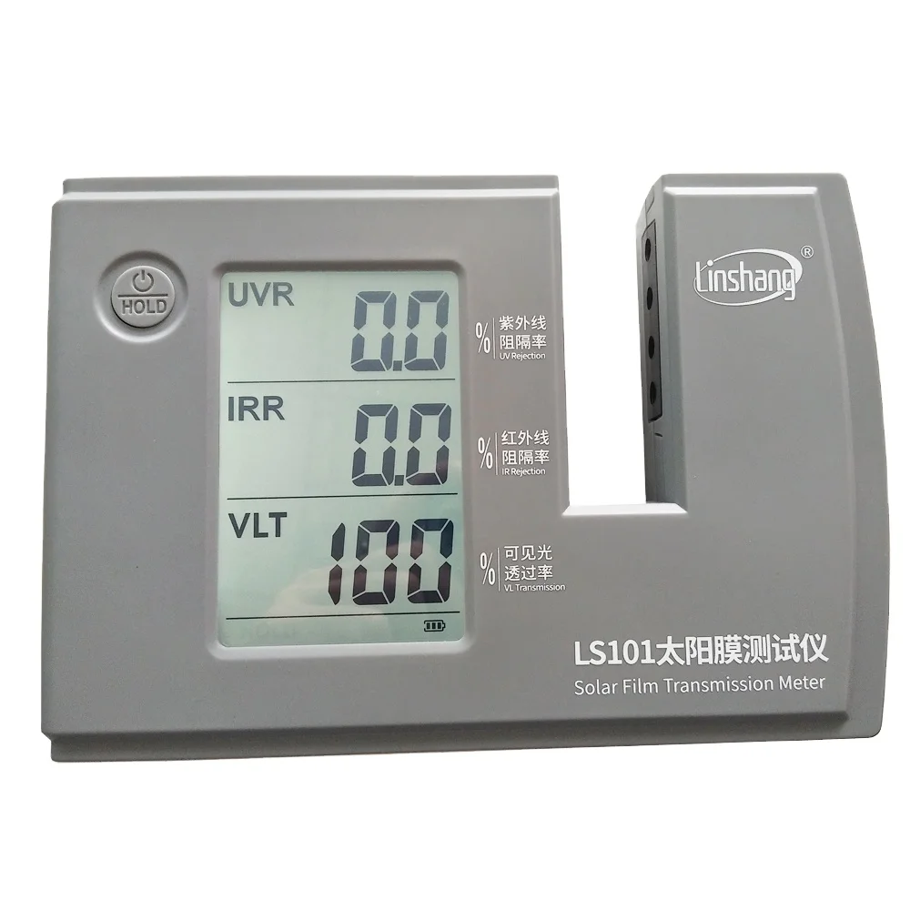 

LS101 Solar Film Transmission Meter Ultraviolet Infrared Rejection Rate UVR IRR VLT Tester