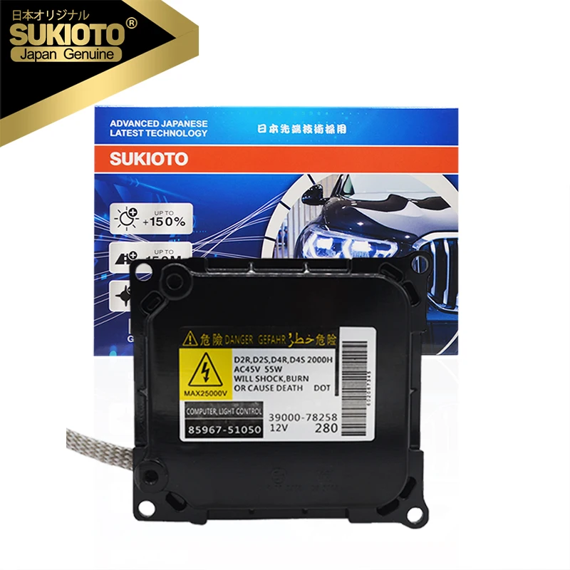 Оригинальная Японская Технология SUKIOTO для Toyota Lexus D4S D2S OEM 35 Вт 55 Вт ксеноновый балласт KDLT003 DDLT003 85967-24010 85967-52020