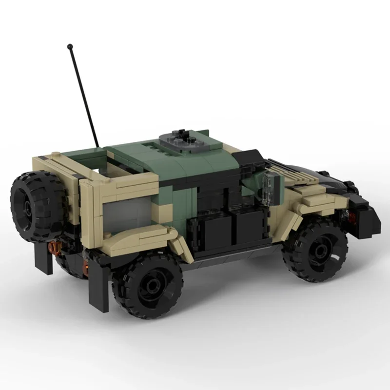 Конструктор Военный автомобиль Moc модульные блоки для сборки грузовиков всадmaster