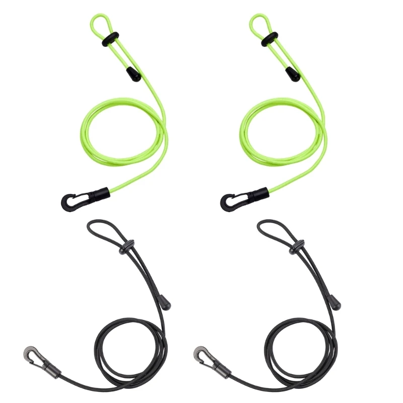 

Kayak Paddle Leash Set Canoe Kayak Paddle Leash Canoe Safety Lanyard String Cord