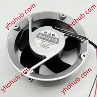 Sanyo Denki 109E1724H502 DC 24V 0.58A 172X172X51mm 2-wire Server Cooling Fan
