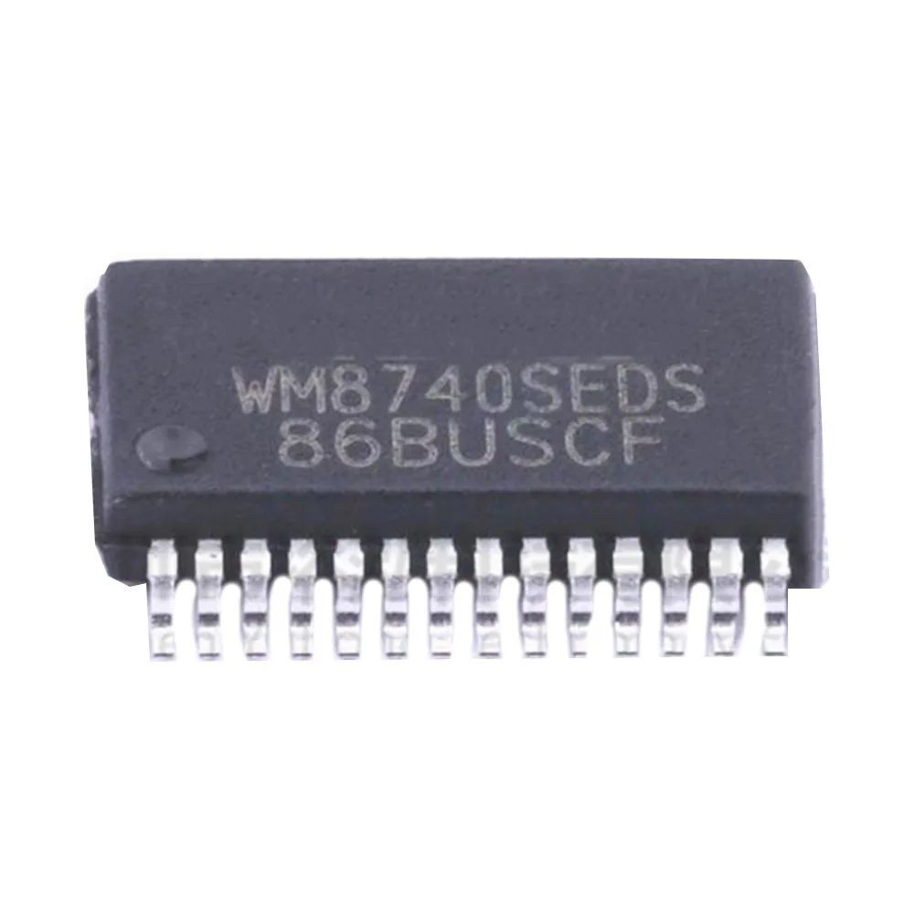 

100% Новинка и оригинал WM8740SEDS WM8740 SSOP-28