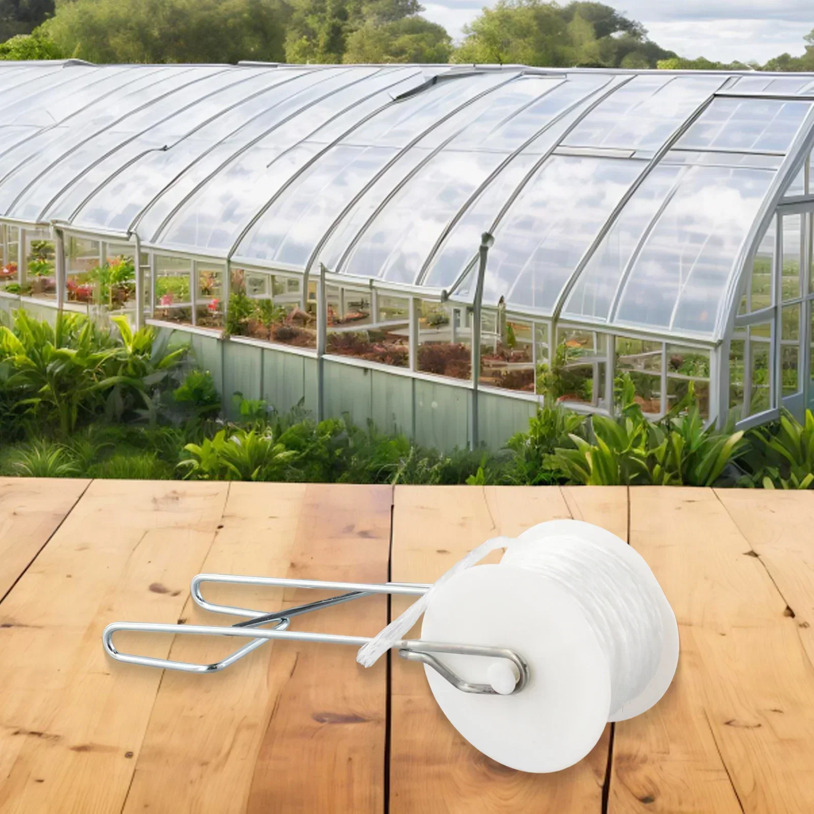 Роликовый крючок для решетки томатов крючки поддержки с шпазом 49 2 фута веревка