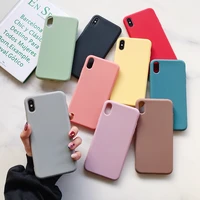 case for samsung galaxy s10 s10e s7 s8 s9 s10 plus s20 s21 pro note 8 9 10 note 20 ultra thin soft candy color phone cover cases