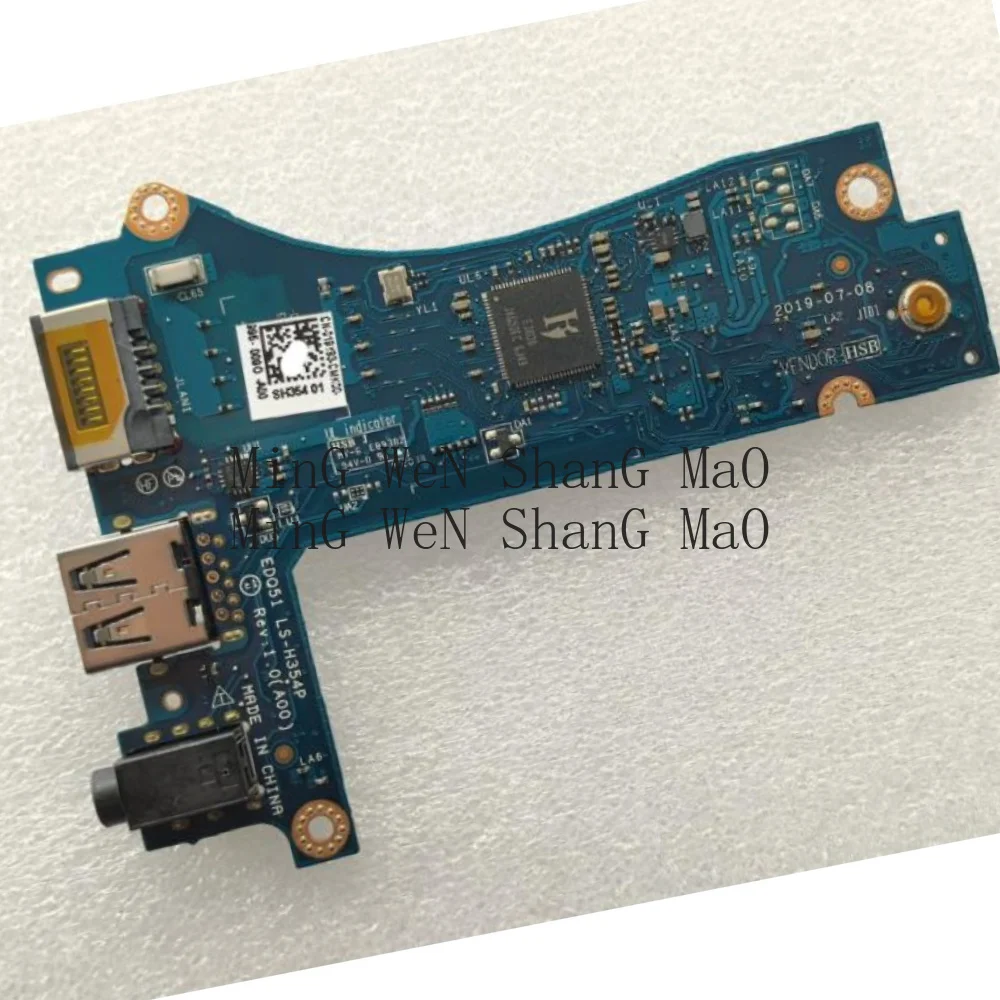 Для Dell Alienware M15 R2 EDQ51 USB-аудиоплата, сетевая карта, плата LS-H354P 019Y93 (art.: 3920db383aaae) - 3920db383aaae