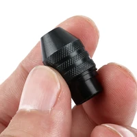 1pc 0 5 3 2mm swaps chuck faster bits keyless for dremel grinder rotary tool flexible shaft nut universal three jaw drill chunk
