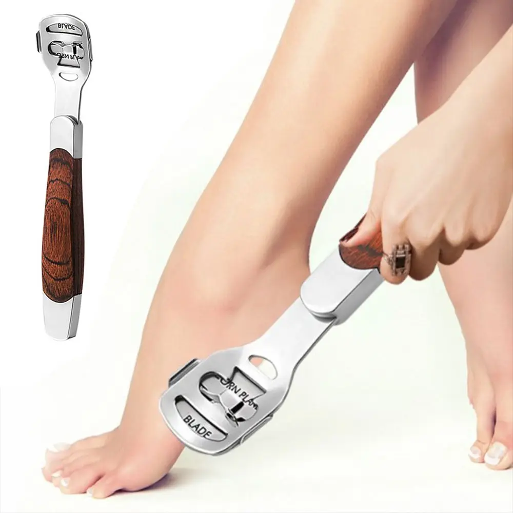 

Pedicure Rasp Handle Blades Cuticle Cutter Pedicure Shavers Heel Hard Skin Remover Foot Callus Shaver Foot Skin Shaver