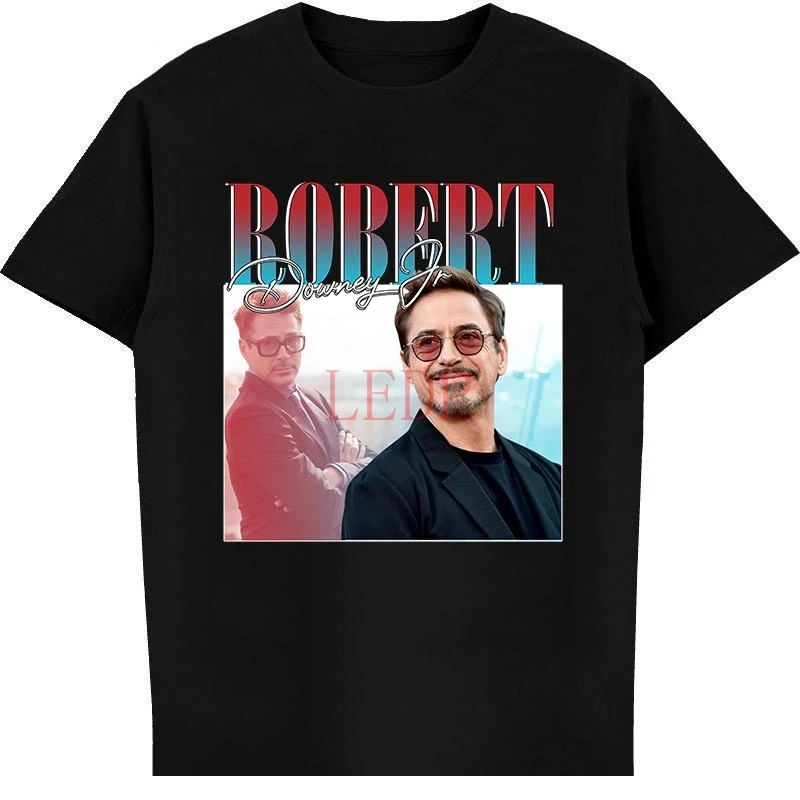 

Футболка Роберт Дауни младший винтажная рубашка в стиле 90-х, Ретро рубашка Роберт Дауни младший рэп хип-хоп 90-х