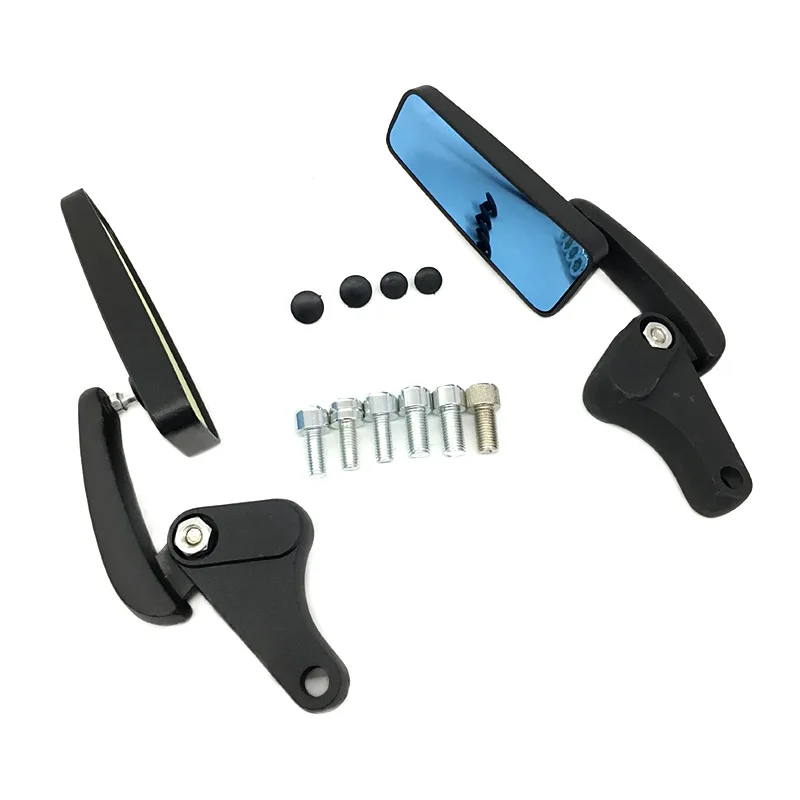 

Universal 8MM 10MM Motorcycle Rearview Mirror Blue Glass For Yamaha FAZER FZ6 FZ8 YZF R1 R6 MT-07 MT-09 For HONDA PCX125 PCX150