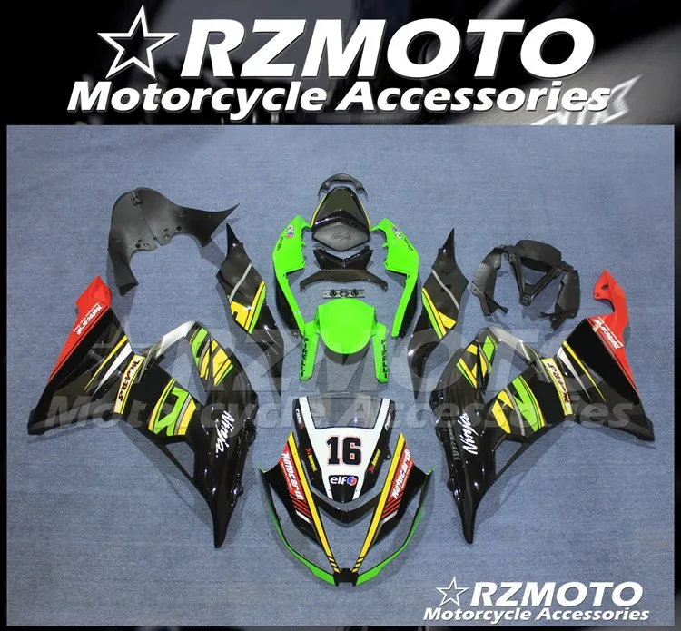

Новый комплект обтекателей из АБС-пластика для Kawasaki ZX6R ZX-6R Ninja 636 599 2013 2014 2015 2016 2017 2018 комплект кузова 16