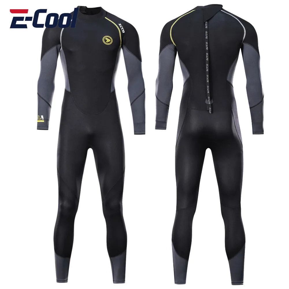 

1.5MM Neoprene Wetsuit Men Scuba Diving Full Suit Spearfishing Wear Snorkeling Surfing One Piece Set Winter Keep Warm Swimsuit