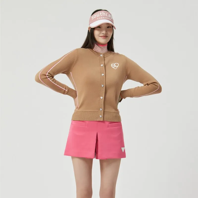 【Presale 】Women's Thick Crew Neck Button Down Long Sleeve Cardigan Sweater