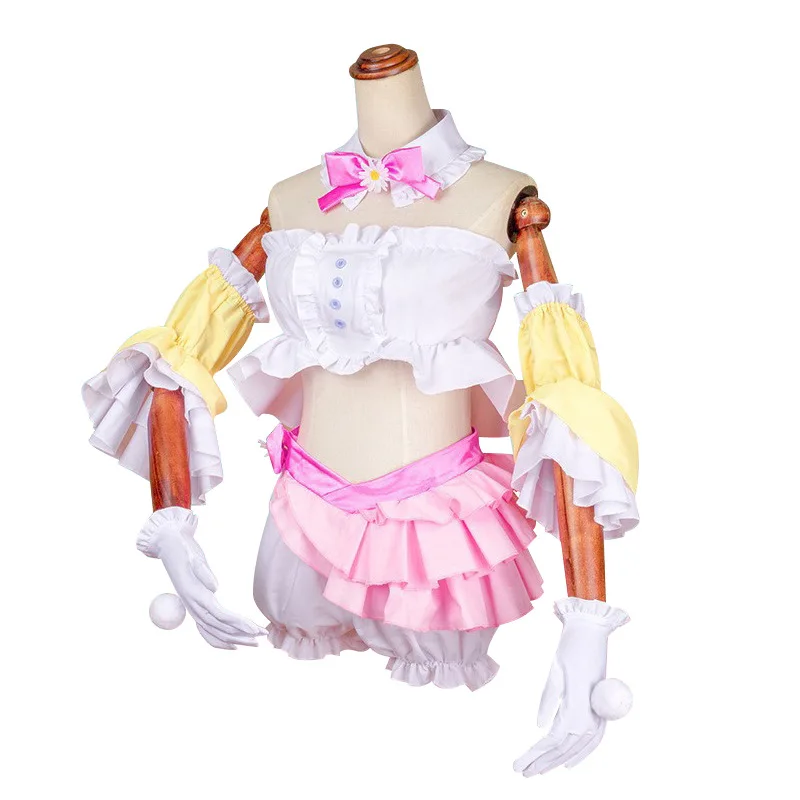 

Anime Halloween Party Miku Cosplay Costume Suit Miku Pink Rabbit Spring Dress Miku Cosplay Anime Costumes