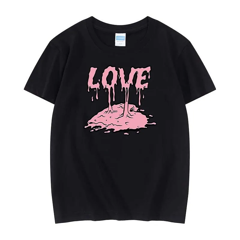 

Valentine's Day 100% Cotton Ladies Short Sleeve Girlfriend Gift , Round Neck, Multiple Colors, Sizes XS to 3XL