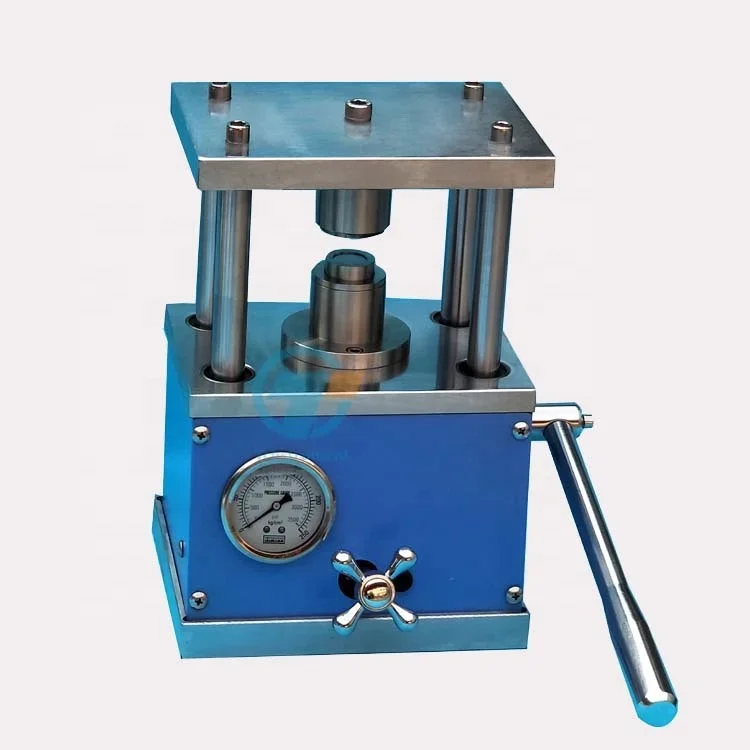 Гидравлическая Ручная ОБЖИМНАЯ машина для обжима монет батареи по заводской