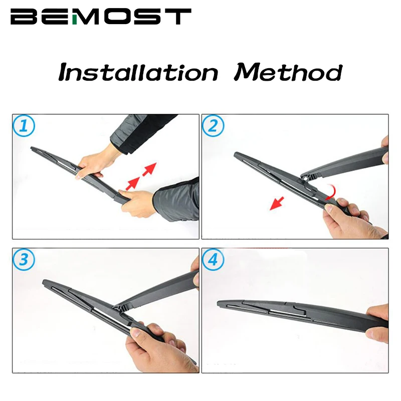 BEMOST рычаг заднего стеклоочистителя автомобиля лезвие из натуральной резины для