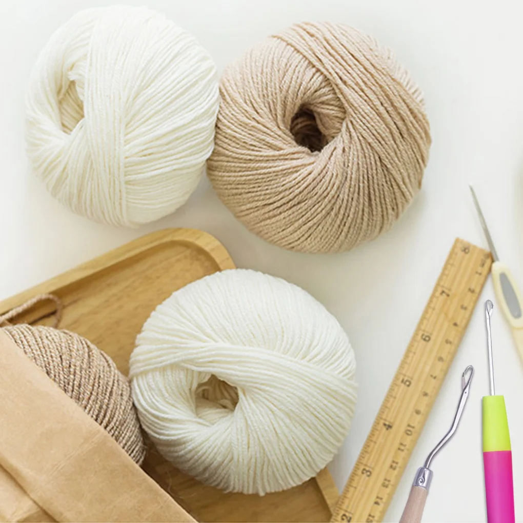 Крючки для вязания крючком с деревянной ручкой 5 шт. | Дом и сад