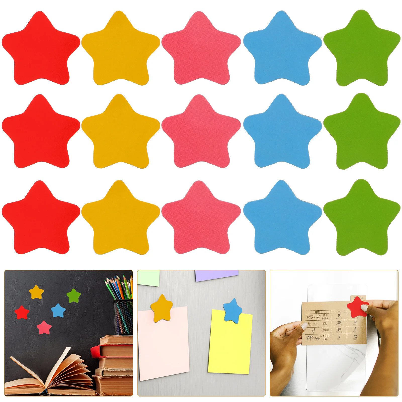 120 шт. магнитная наклейка со звездами для детей декоративные магниты на