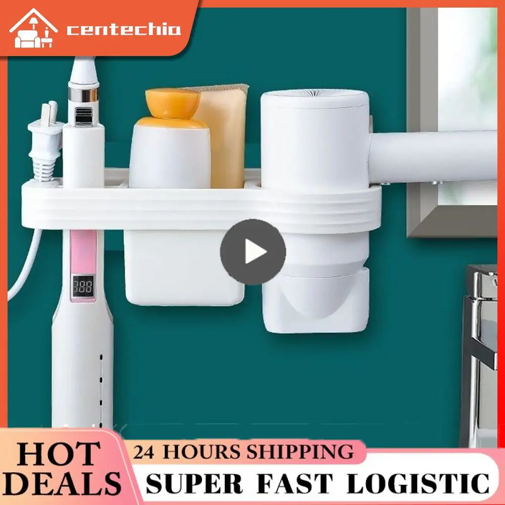 Selection Hair Dryer Holder Bathroom Rack