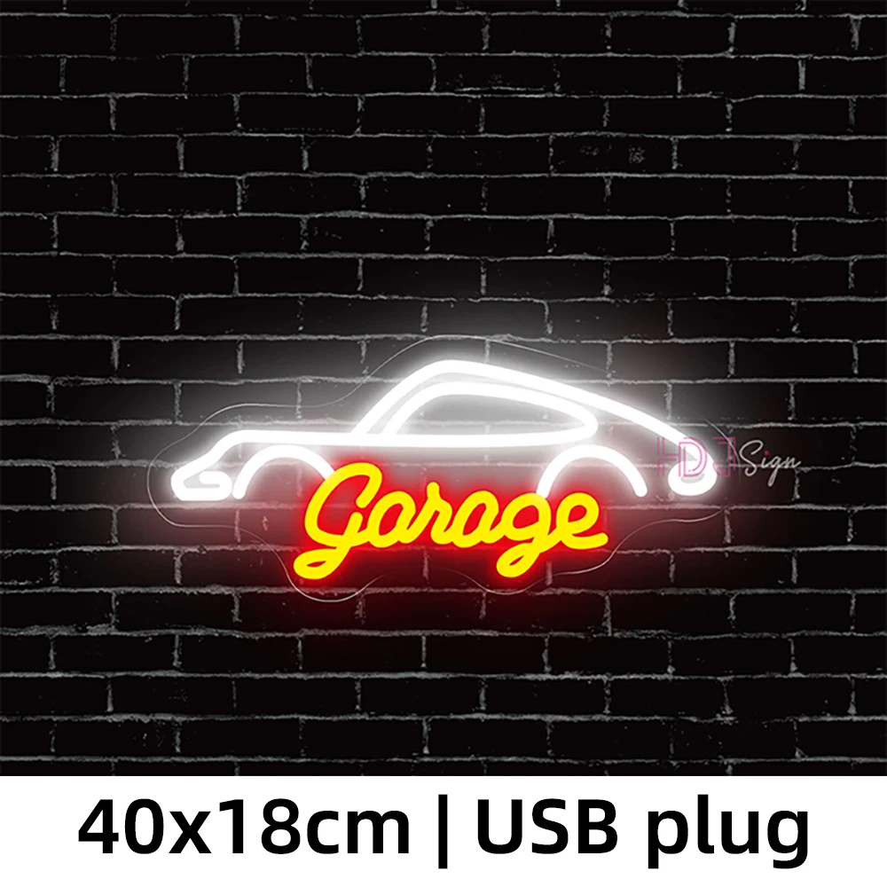 Неоновая вывеска ZHAOPAILAO NEON для гаража