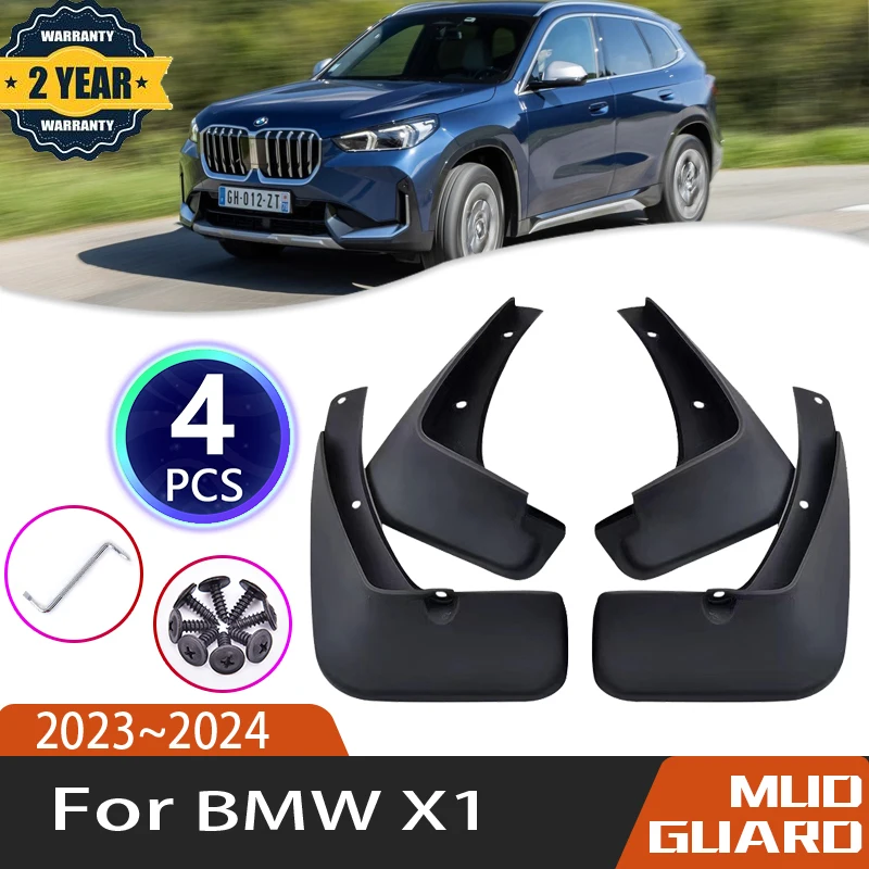 

Автомобильные брызговики для BMW X1, аксессуары U11 U12 2023 2024, автомобильные брызговики, защита от брызг, аксессуары для крыльев, брызговики