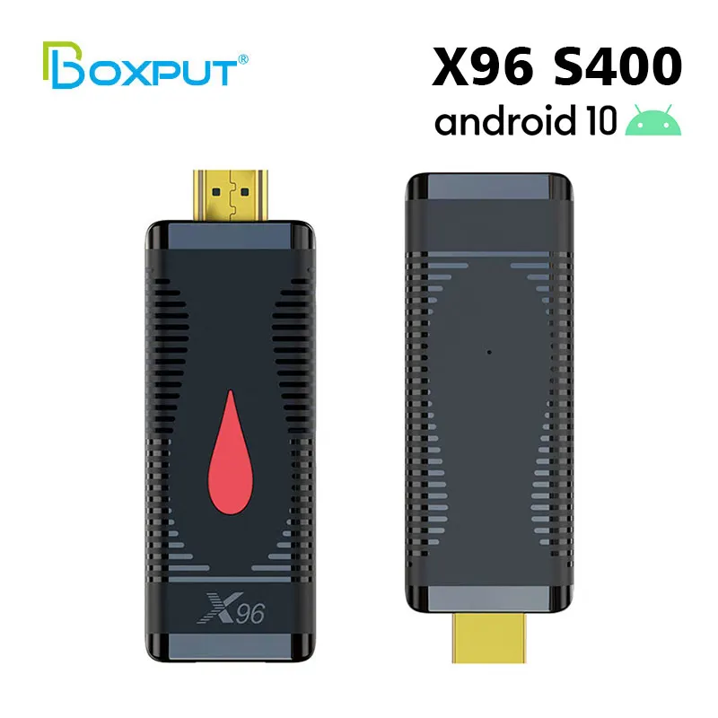 

Mini TV Stick X96 S400 Allwinner H313 X96S400 Android 10.0 Smart TV Box 4K 2.4G WiFi Set Top Box Media Player H.265 HEVC
