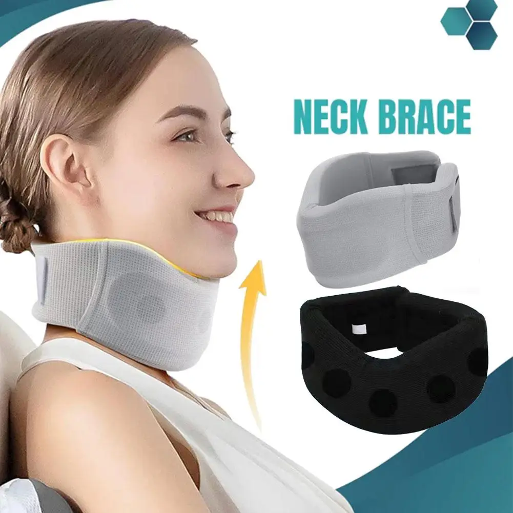 

Neck Brace Stretcher Cervical Brace Traction Ice Silk Pillow Cover Pillow Tractor Pain Orthopedic Device Collar Neck Relief T3H7